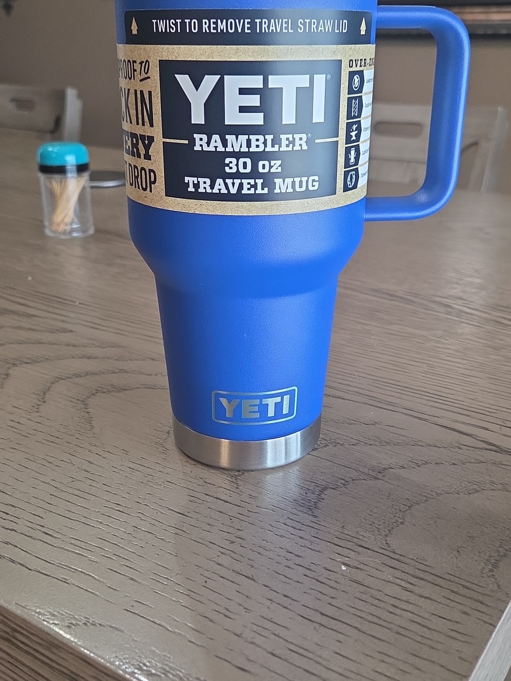 YETI Blue Rambler 30 oz Travel Mug - Picture 11 of 11